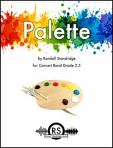 Palette Concert Band sheet music cover